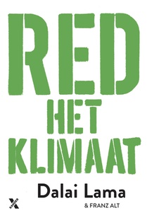 Red het klimaat voorzijde