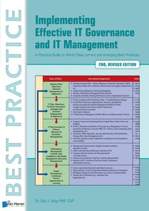 Implementing effective IT Governance and IT Management voorzijde