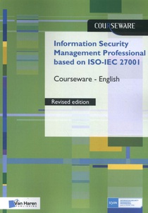 Information Security Management Professional based on ISO/IEC 27001 Courseware – English voorzijde