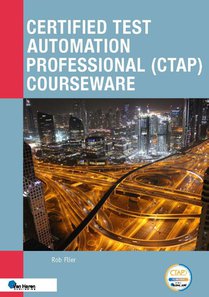 Certified Test Automation Professional (CTAP) Courseware voorzijde