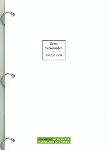 Beter verwoorden - Laat je zien