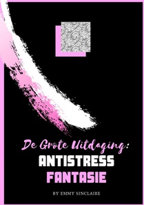 volwassenen kleurboek De Grote Uitdaging : Antistress Fantasie