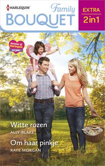 Witte rozen / Om haar pinkje voorzijde