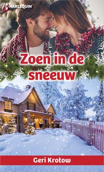 Zoen in de sneeuw voorzijde