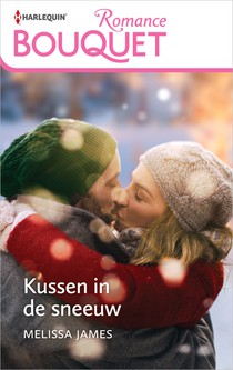 Kussen in de sneeuw voorzijde