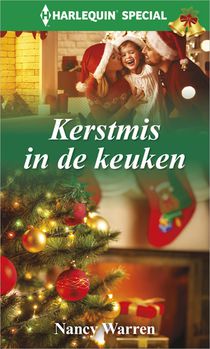 Kerstmis in de keuken voorzijde