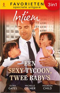 Eén sexy tycoon, twee baby’s voorzijde