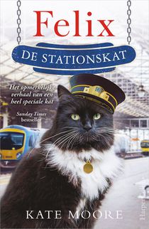 Felix de stationskat voorzijde