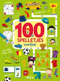 100 spelletjes - Voetbal voorzijde
