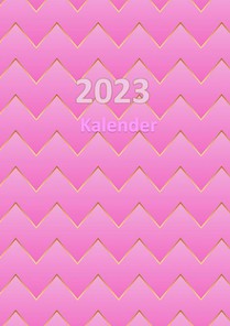 Kalender 2023 | Wochenplaner 12 Monate