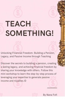 Teach something!