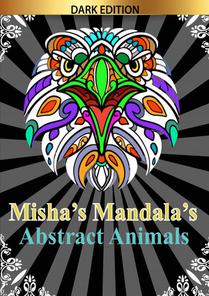 Misha's mandala's: Abstract animals voorzijde