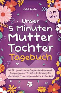 Unser 5 Minuten Mutter-Tochter-Tagebuch voorzijde