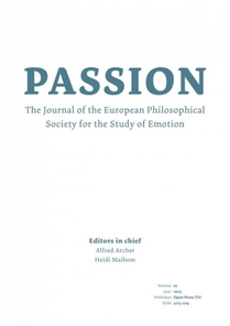 Passion: Journal of the European Philosophical Society for the Study of Emotion