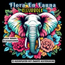 Kleurboek voor Tieners en Volwassenen - Flora en Fauna voorzijde