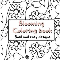 Blooming coloring book