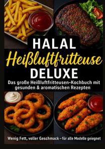 Halal Airfryer Deluxe: Das große Heißluftfritteusen-Kochbuch mit gesunden & aromatischen Rezepten FARBAUSGABE