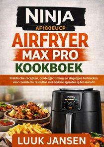 NINJA AF180EUCP AIRFRYER MAX PRO KOOKBOEK