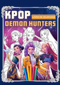 Livre De Coloriage Kpop Demon Hunters