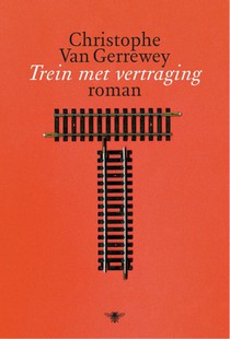 Trein met vertraging voorzijde