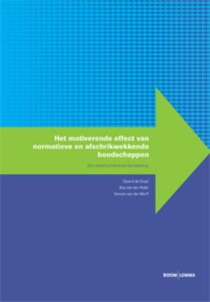 Het motiverende effect van normatieve en afschrikwekkende boodschappen