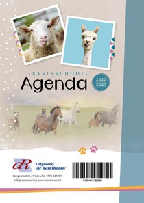 Basisschoolagenda 2022/23 'Hobbydieren'