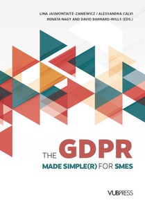 The GDPR made simple(r) for SMEs voorzijde