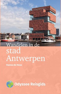 Wandelen in de stad Antwerpen voorzijde