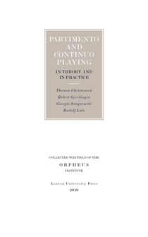 Partimento and continuo playing in theory and in practice