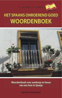 Het Spaans onroerend goed woordenboek voorzijde