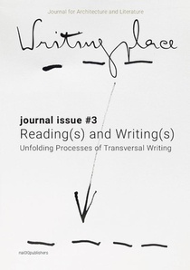 Writingplace journal for Architecture and Literature 3 voorzijde