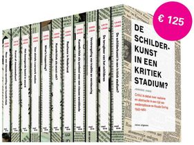 Kunstkritiek in Nederland 1885-2015 voorzijde