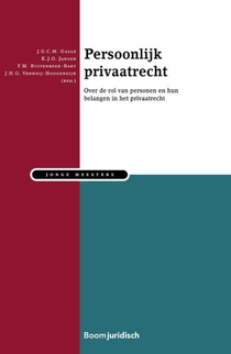 Persoonlijk privaatrecht voorzijde