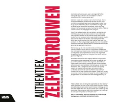 Authentiek zelfvertrouwen voorzijde