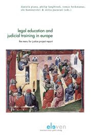 Legal education and judicial training in Europe