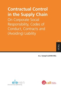 Contractual control in the supply chain voorzijde