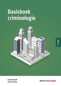 Basisboek criminologie voorzijde