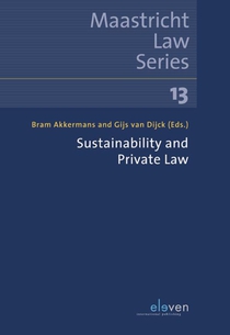 Sustainability and Private Law voorzijde