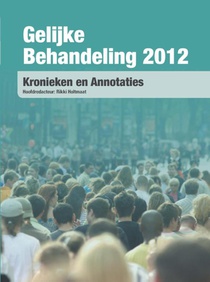 Gelijke behandeling 2012