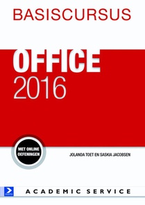 Basiscursus Office 2016 voorzijde