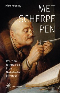 Met scherpe pen voorzijde