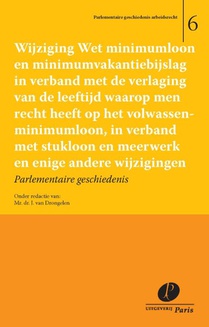 Wijziging Wet minimumloon en minimumvakantiebijslag in verband met de verlaging van de leeftijd waarop men recht heeft op het volwassenminimumloon, in verband met stukloon en meerwerk en enige andere wijzigingen