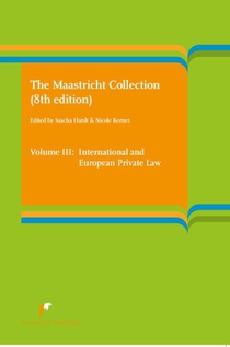 Volume III: International and European Law voorzijde