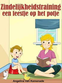 Zindelijk worden een feestje op het potje voorzijde