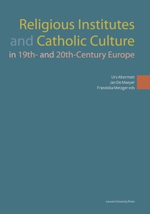 Religious institutes and catholic culture voorzijde