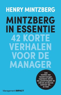 Mintzberg in essentie voorzijde