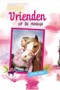 Vrienden op de manege voorzijde