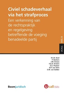 Civiel schadeverhaal via het strafproces voorzijde