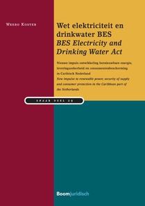 Wet elektriciteit en drinkwater BES / BES Electricity and Drinking Water Act voorzijde