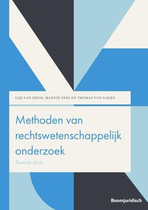 Methoden van rechtswetenschappelijk onderzoek voorzijde